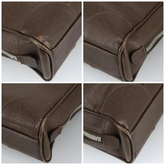 LOUIS VUITTON Taiga Igor Business Bag Grizzly - Picture 15 of 15